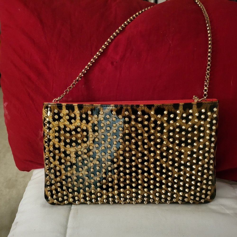 spiked Christian Louboutin bag